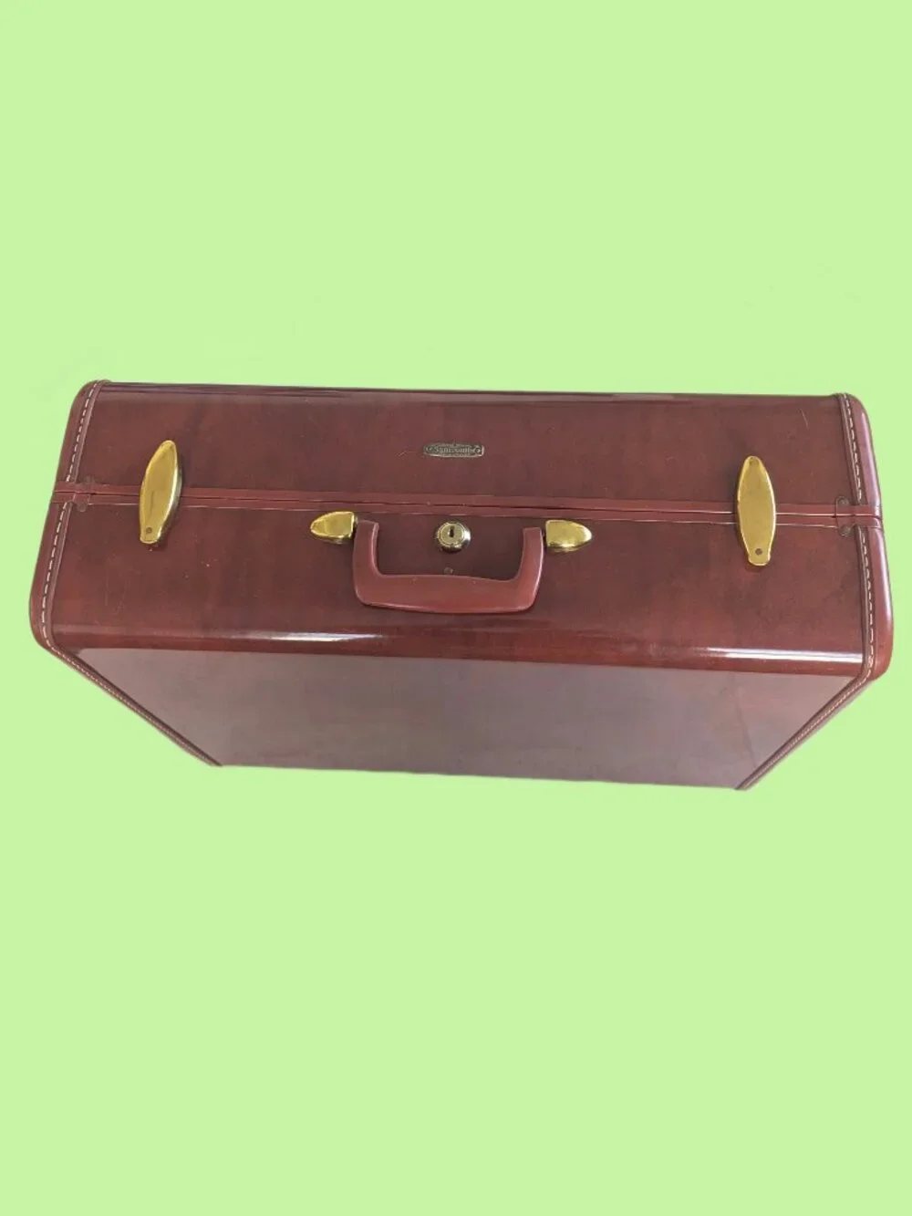 Vintage Samsonite Hardshell Suitcase - Model #4951 - Shwayder Bros. - Denver